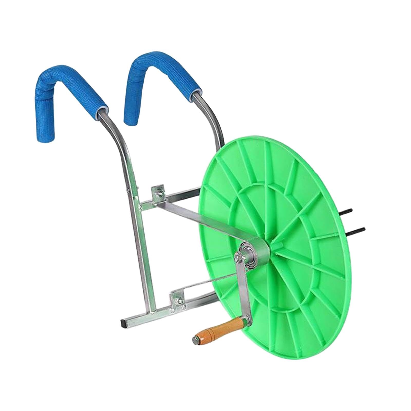 F Fityle Organizador de Carrete de Manguera, Soporte para Manguera de Agua, Soporte para tuberías para Granjas, Lavado de Autos, Patios, Limpieza Exterior.