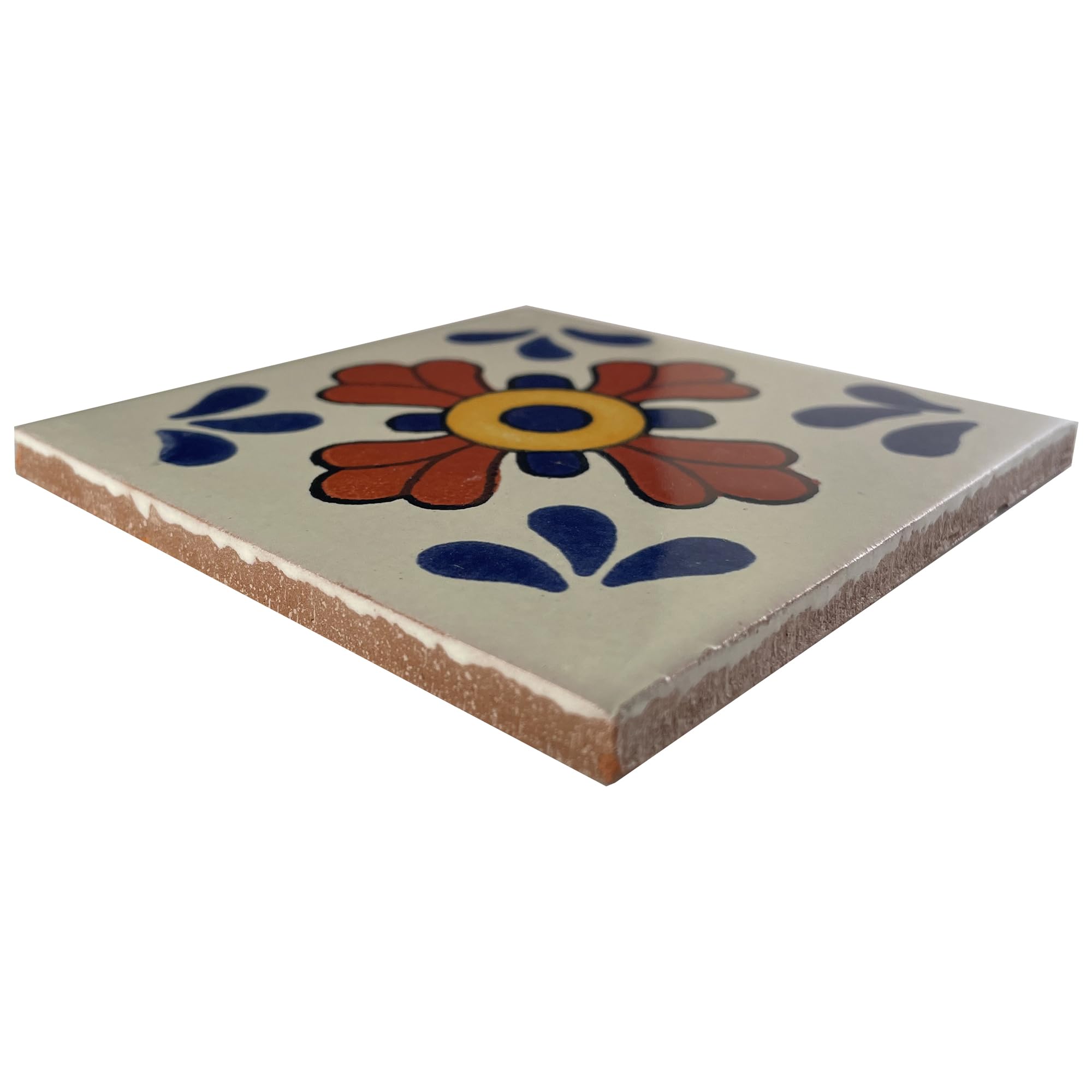 Asturia Cenefa 2 - carreaux de Talavera mexicain - 1 pièce
