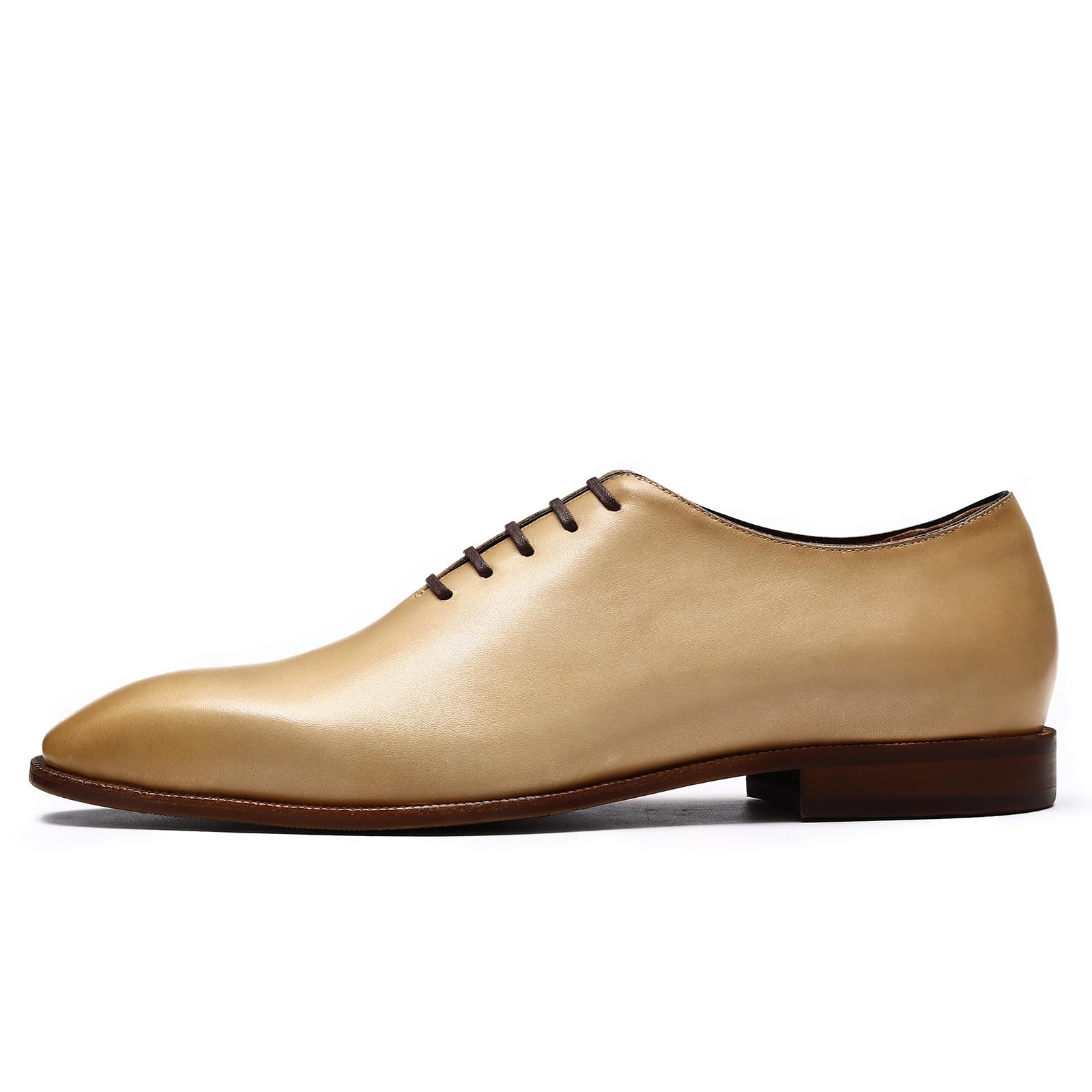 Genérico Oxfords Formales Negocios para Hombre Zapatos de Vestir Oficina Boda Zapatos Vestido en Cuero con Cordones Casuales