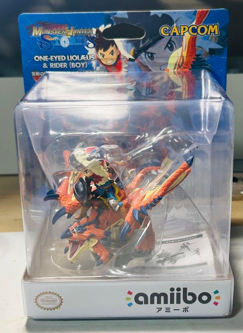 amibo 隻眼のリオレウス&ライダー ハンターストーリーズ amiibo 隻眼の