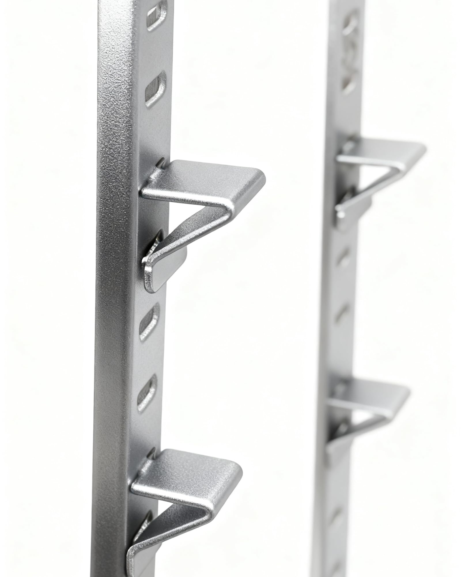 Silver Shelf Clips - Heavy Duty & Adjustable -3