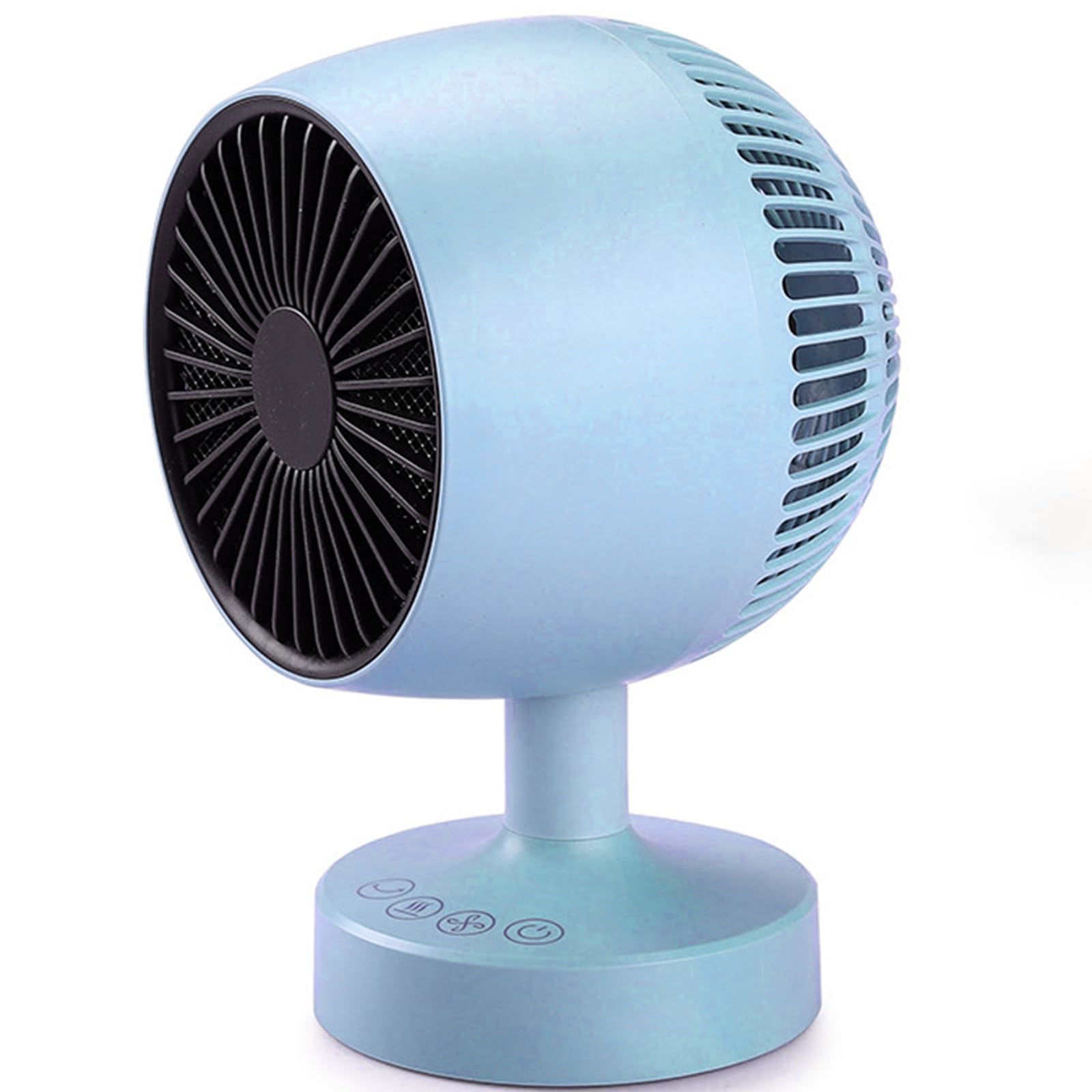 Space Heater 1200W Desk Heater for Office 160 Lateral Auto Oscillating 3 Gears Adjustable PTC Ceramic Heating Tip-over