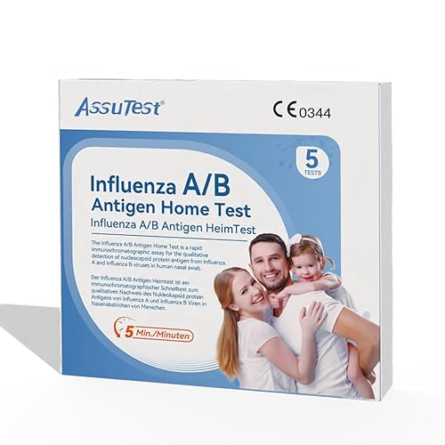 Schneller Influenza - Selbsttest für zu Hause auf Influenza A/B,