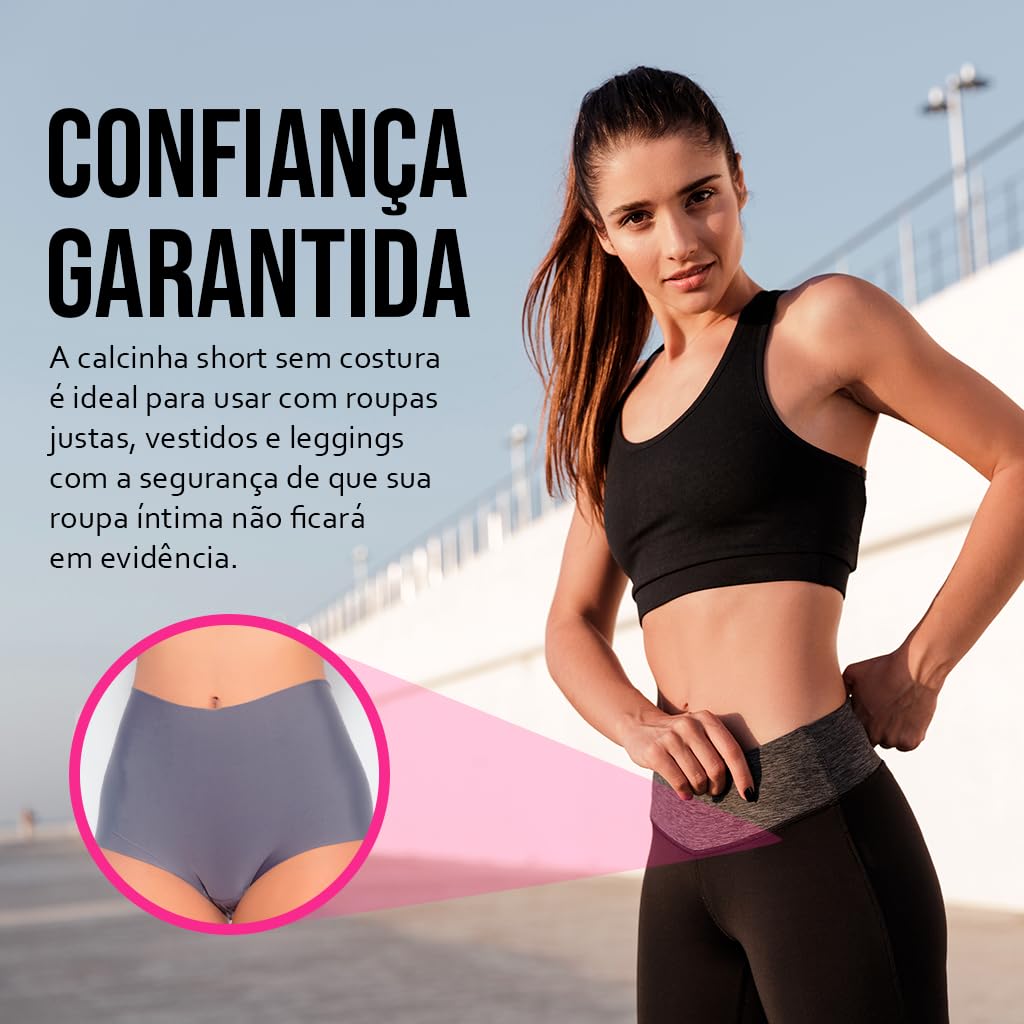ART ÍNTIMA – Calcinha Sem Costura Não Marca na Roupa – Moda Íntima – Lingerie Corte a Laser – Modelo Short em promoção! Veja a oferta e mais achadinhos de Moda íntima 6 Hoje é o melhor dia para comprar ART ÍNTIMA – Calcinha Sem Costura Não Marca na Roupa – Moda Íntima – Lingerie Corte a Laser – Modelo Short com aquele preço maroto! Promoção! Aproveite a oferta! 6