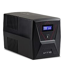 EPYC® NYTRO – UPS a Onda Sinusoidale Pura, Potenza 1500VA, 900Watt, UPS per PC da Gaming, PFC Attivo, MAC e Console da Gioco, 5 Uscite (2x Schuko + 3x IEC), Line Interactive