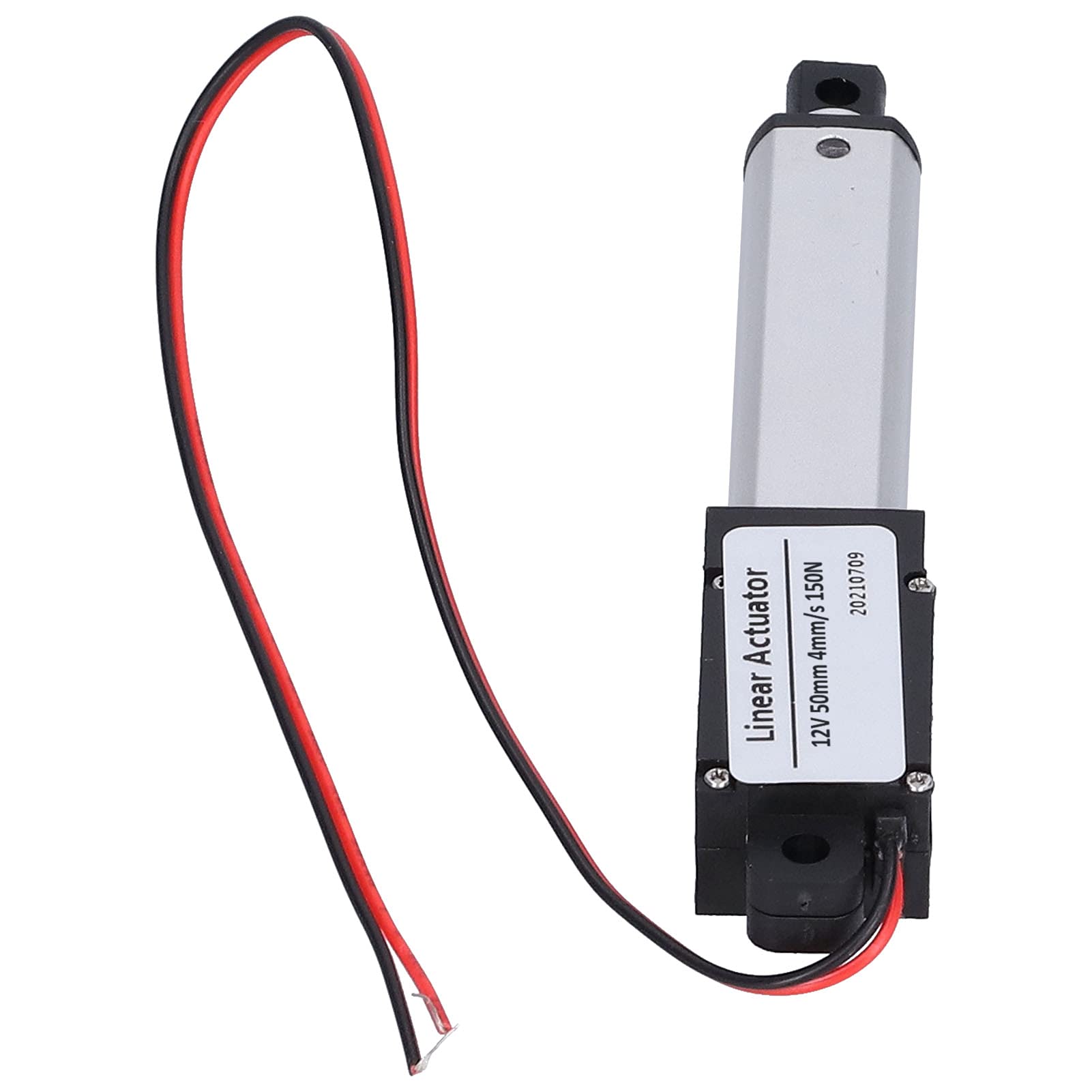 Siłownik liniowy 50 mm DC 12V, niski hałas 4 mm/s, wewnętrzny przełącznik krańcowy 150N dla przemysłu motoryzacyjnego i medycyny