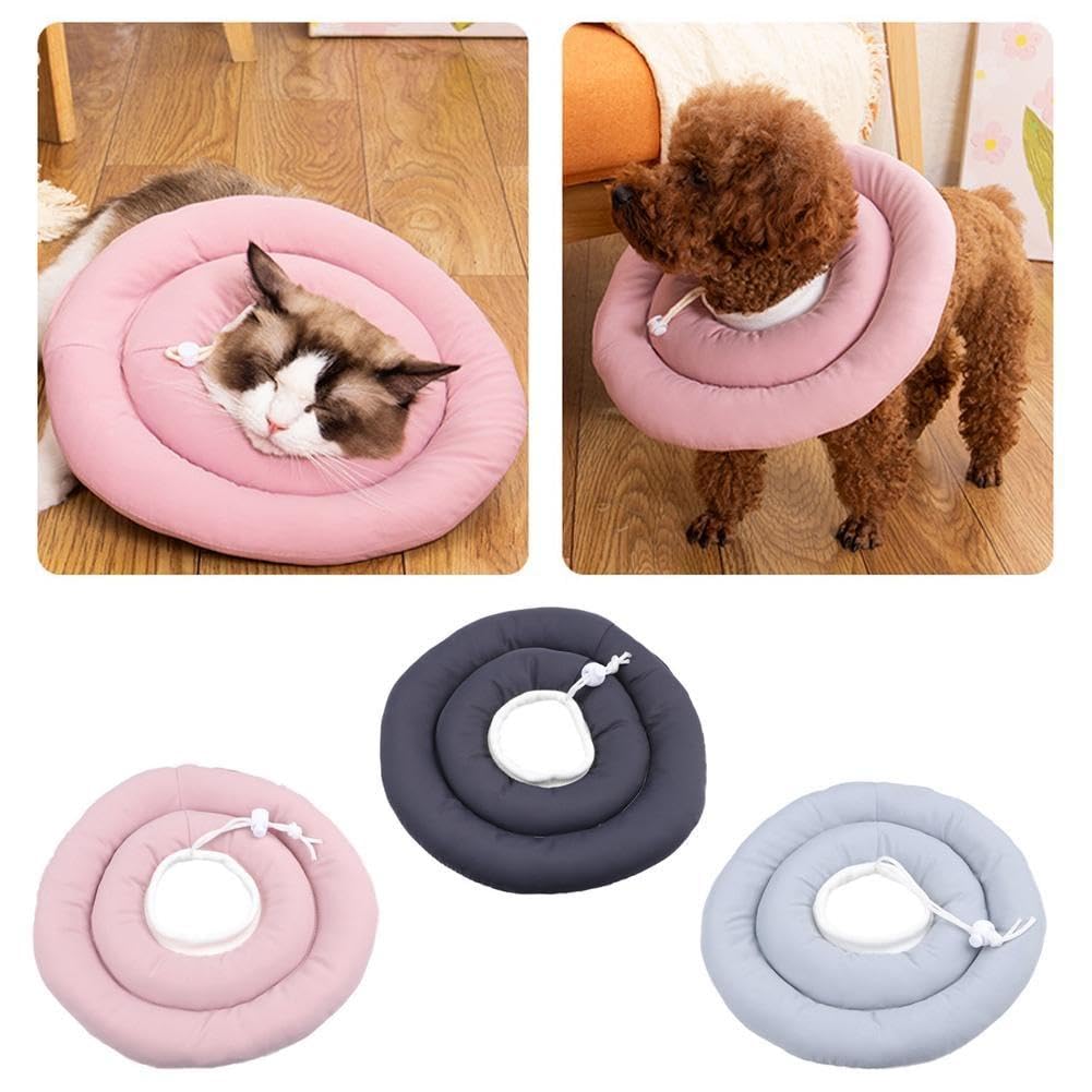 Weicher Hundekegel (Halskragen) – Verstellbar, Mit Klarem PVC-Rand, Für Hunde Aller Größen Nach OP Oder Verletzung