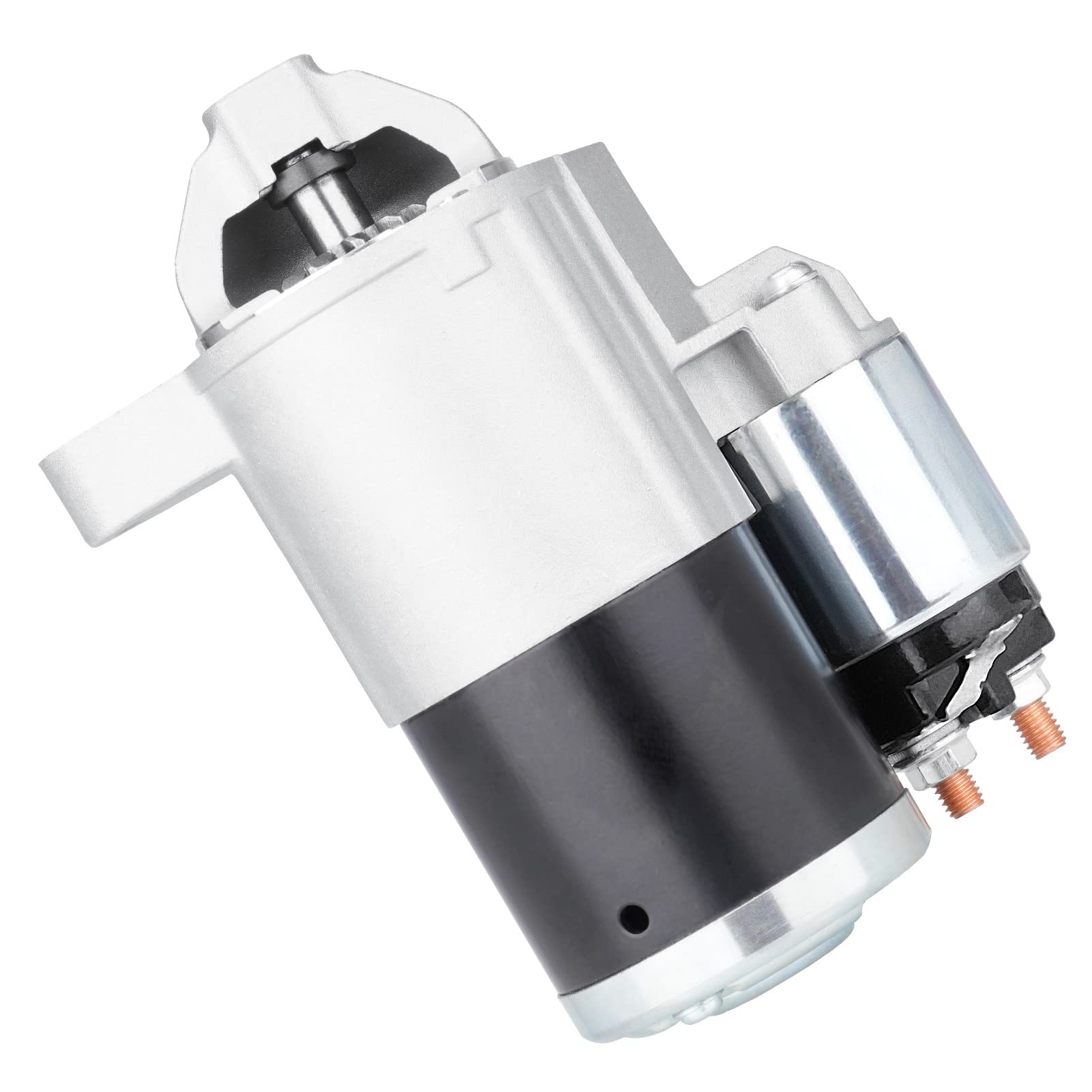 A-Premium Starter Motor Compatible With Jeep Grand Cherokee 2005 2010 V6 3 7l 12v 1 2kw 10 Teeth Clockwise Replace