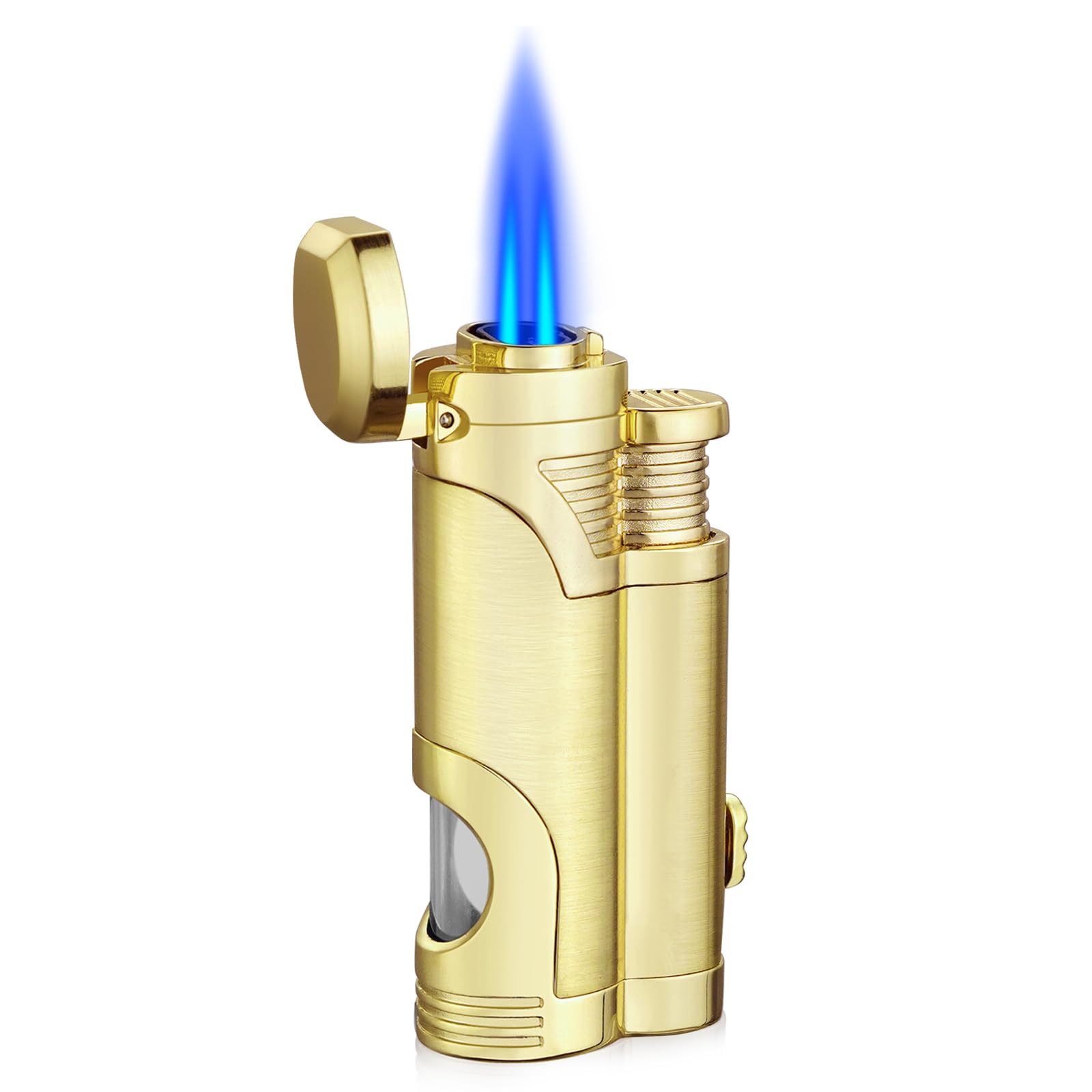 jet lighter cigarette Amazon.com: Cigar Torch Lighter, 2-Jet, Large Fuel Window, Cigar Punch