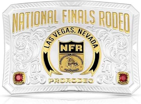 Amazon.com: Montana Silversmiths Belt Buckle 2024 NFR Premiere