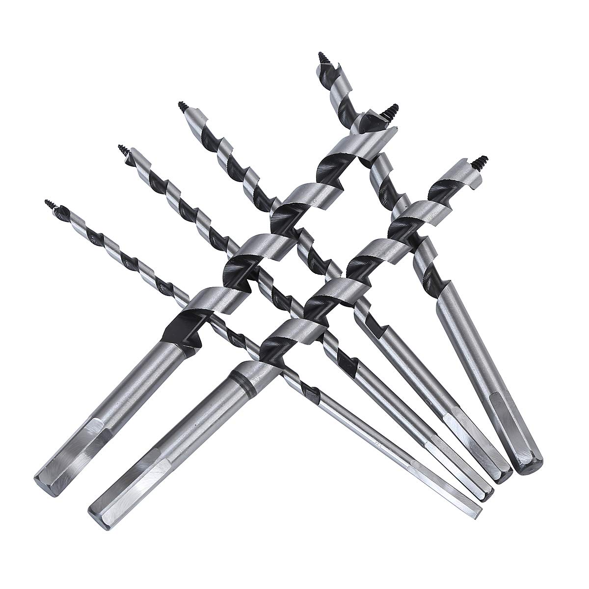 Set 8 Punte Da Trapano Per Legno - Diametri 6-20 Mm, Acciaio Al Carbonio, 230 Mm - Foto 9