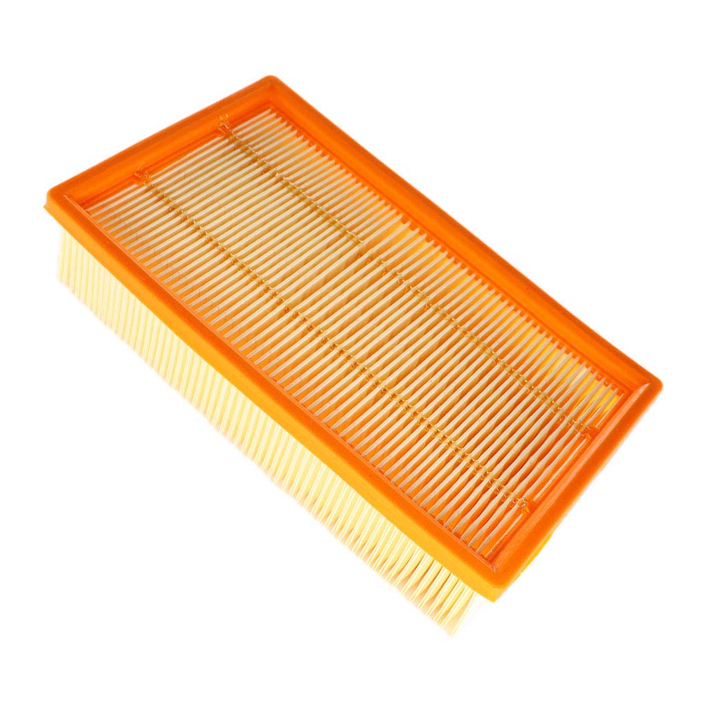 HURI Lot de 2 filtres plissés plats pour aspirateur Würth/Würthmaster Automatic ISS 35, ISS 35-S, ISS 45 M, ISS 55 M, ISS 55 S, ISS 30-L, ISS 40-M, ISS 50-L Aspirateur Filtre à air