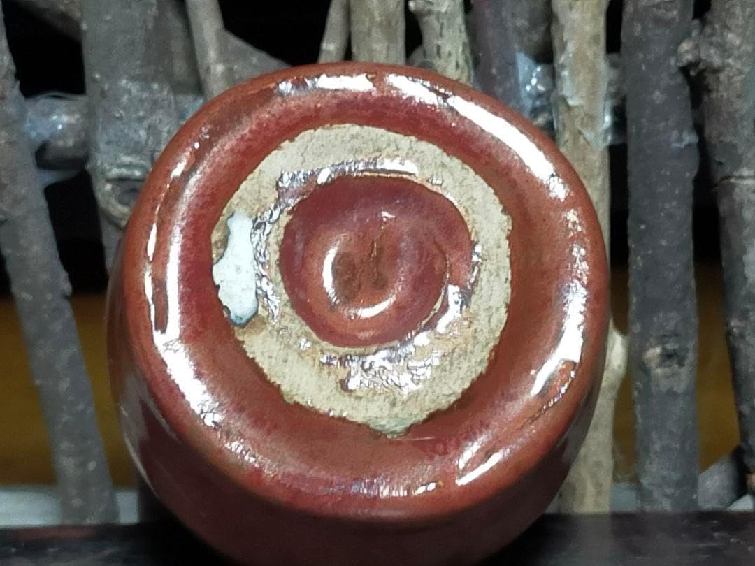 ♥美濃焼　鉄釉　ぐい呑み　ぐい飲み　骨董　古玩 美濃焼 鉄釉 ぐい呑み ぐい飲み 骨董 古玩 ♥美濃焼 鉄釉 ぐい呑み