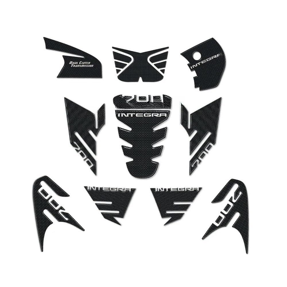 Motorbike Tank Pads for Integra 700 Motorcycle Tank Pad Protection Sticker Decorative Decal Pads Stickers Decals