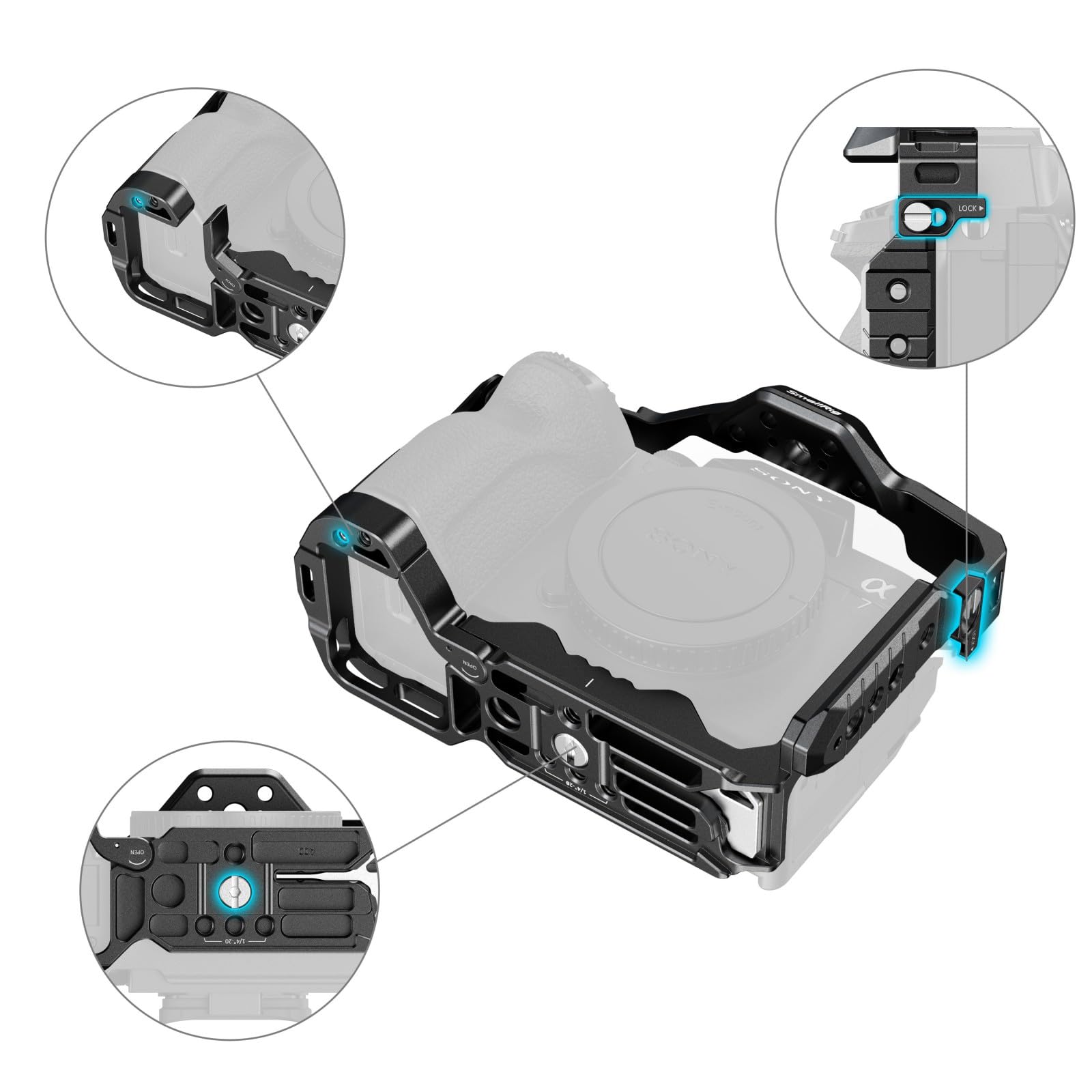 Amazon.co.jp: SmallRig Alpha 7 V / 7R V / 7 IV / 7S III用 カメラ
