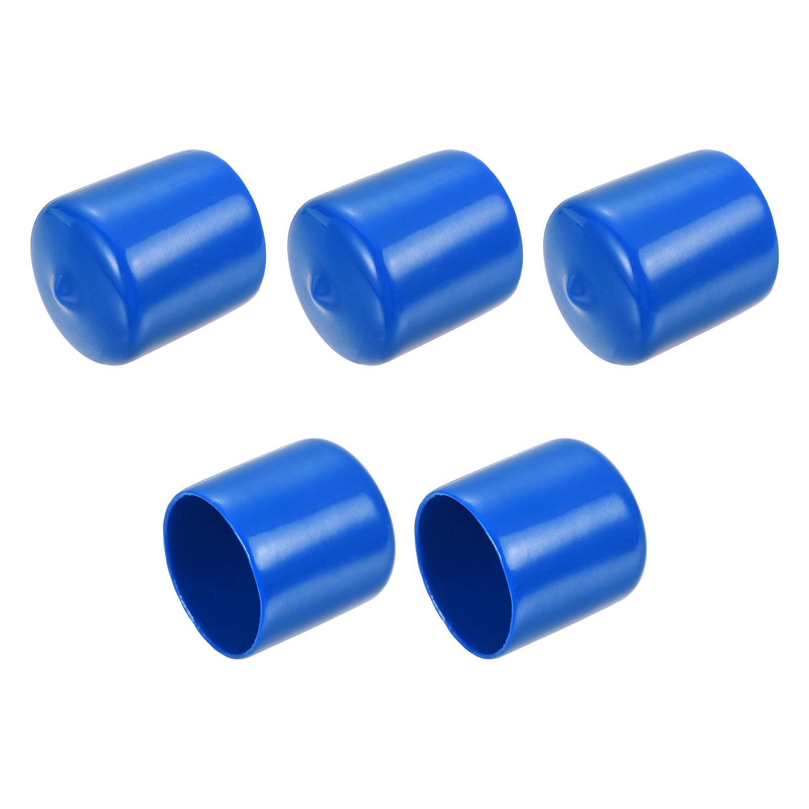 Embout caoutchouc vinyle bleu uxcell 30 mm pour rénover les pieds de chaise