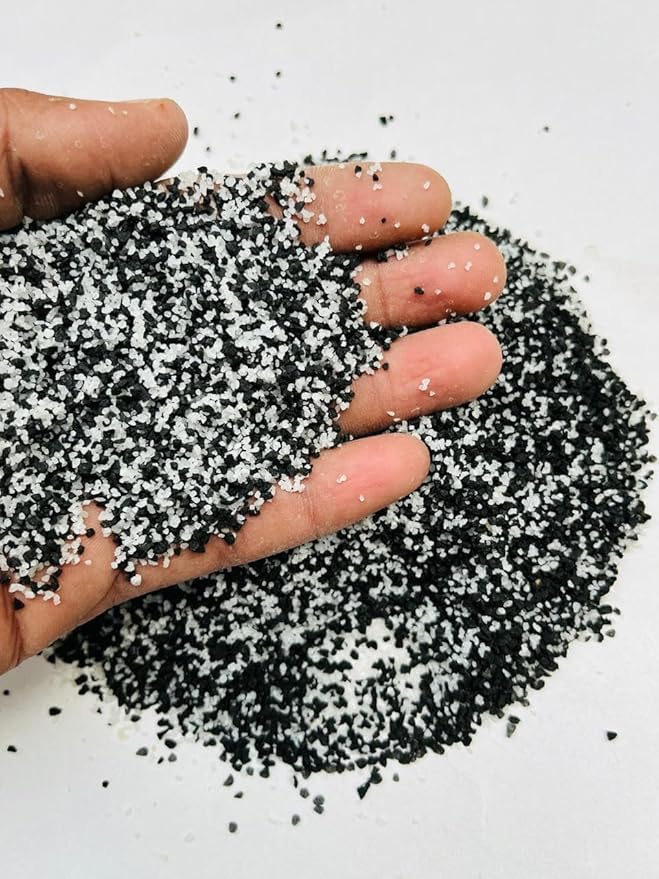 Baba Ka Deewana Natural Crushed Sand for Specially for Aquarium,Sand Pit,Kids Playing Black&White (10.0 Kilograms) (B0DFHM67YF) Amazon Price History, Amazon Price Tracker
