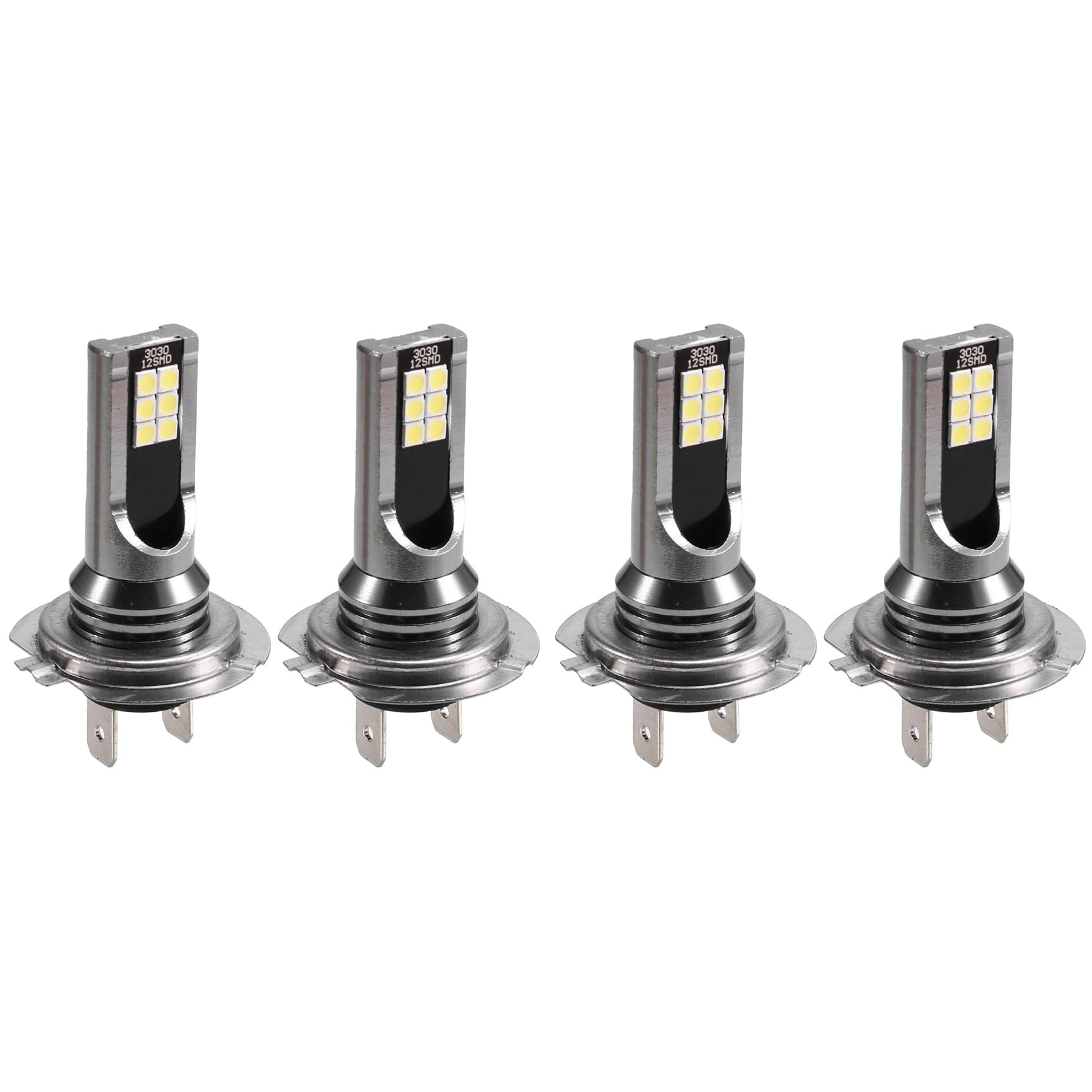 4 peças mini lâmpadas de farol LED H7 alto desempenho corrida auto neblina para