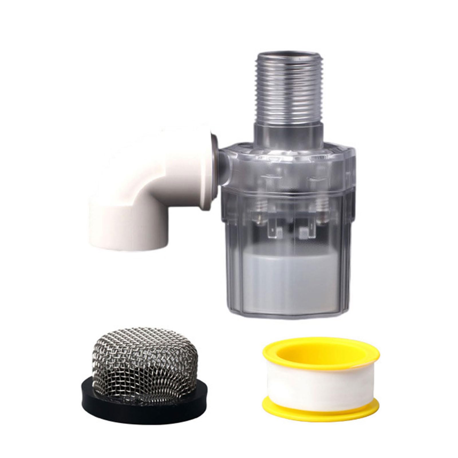 Nvoqilin 1 Inch Interior With Automatic Water Shut-Off Valves With Visible Float Balls & Leak-Proof Seal For Efficient Tanks Regulation Water Tanks Levels Controller