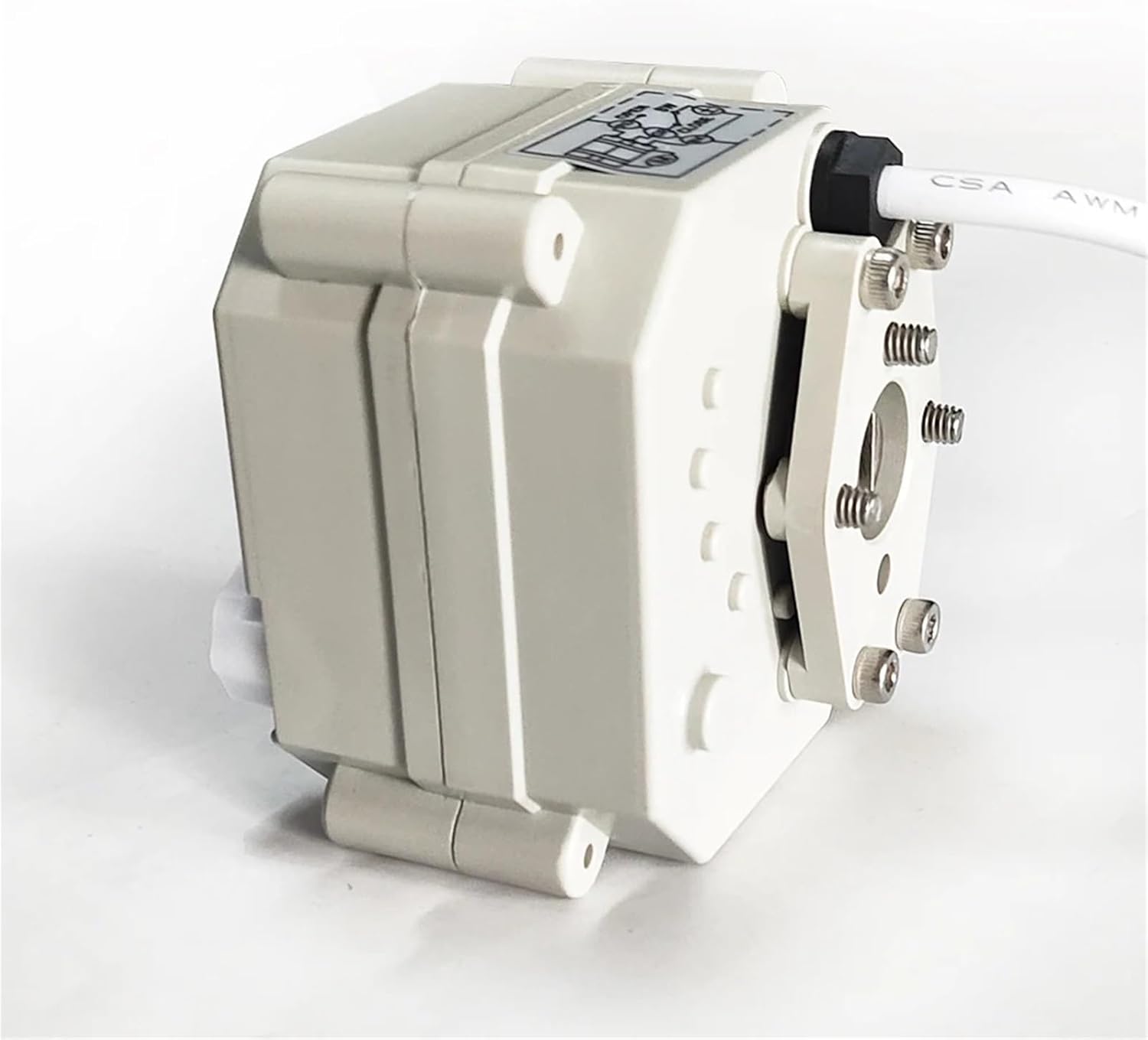 1Pcs Electric Actuator for Valve 2/3/5/7 Wires AC/DC9-24V with Position Indicator and Manual Power Failure(Normal Open,CR502(Spring Return))