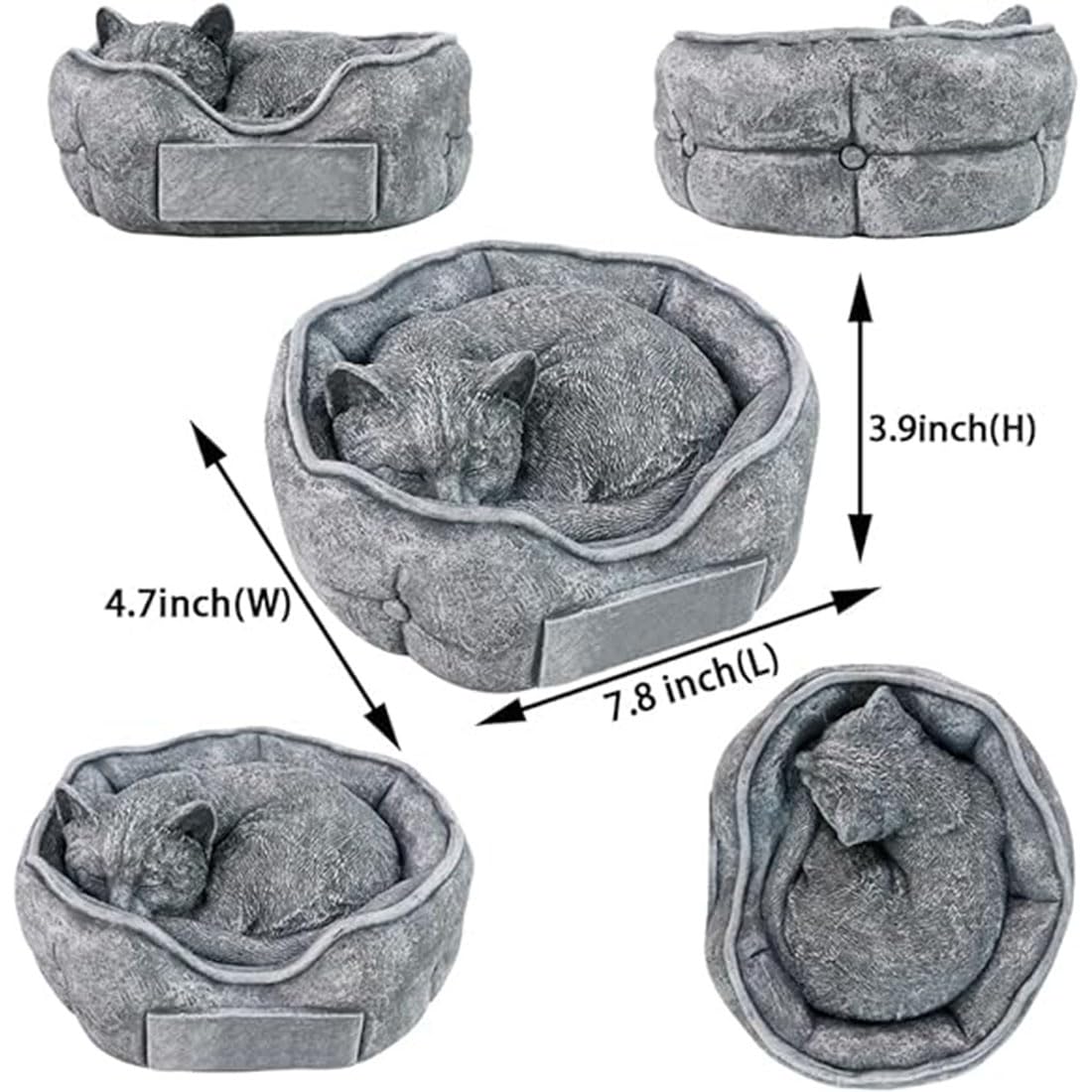 Pietra commemorativa del Gatto Personalizzata Marcatore di Tomba Lapide Giardino Regali Perdita