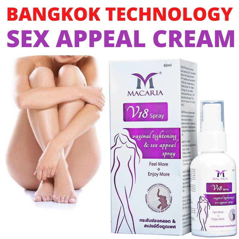 MACARIA Vaginal Pussy Yoni Tightening Shrink Virgin Again Spray for Women Intimate Parts