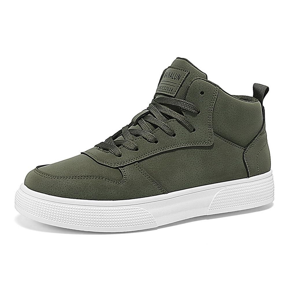 Sneakers Alte da Uomo in Taglie Grandi. Resistenti, Antiscivolo ed Eleganti. Ideali for Camminare e for Il Tempo Libero.