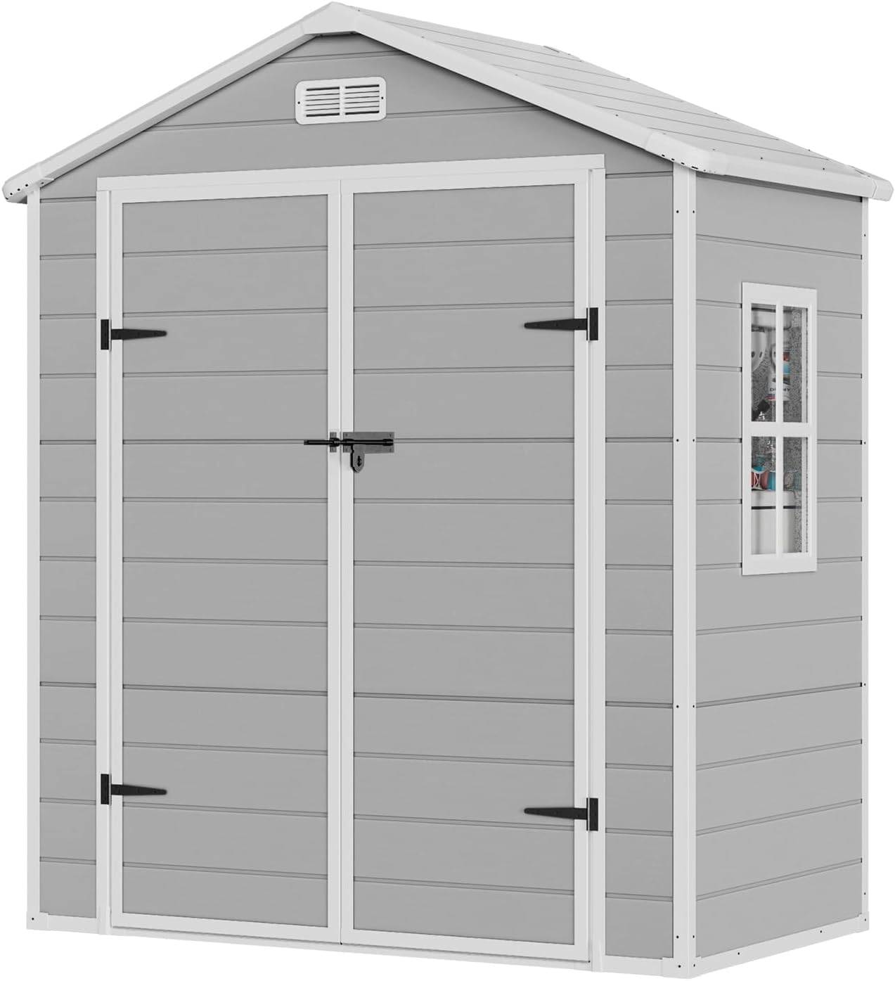 Amazon.com : CDCASA 6x3 FT Resin Storage Shed, Waterproof Outdoor