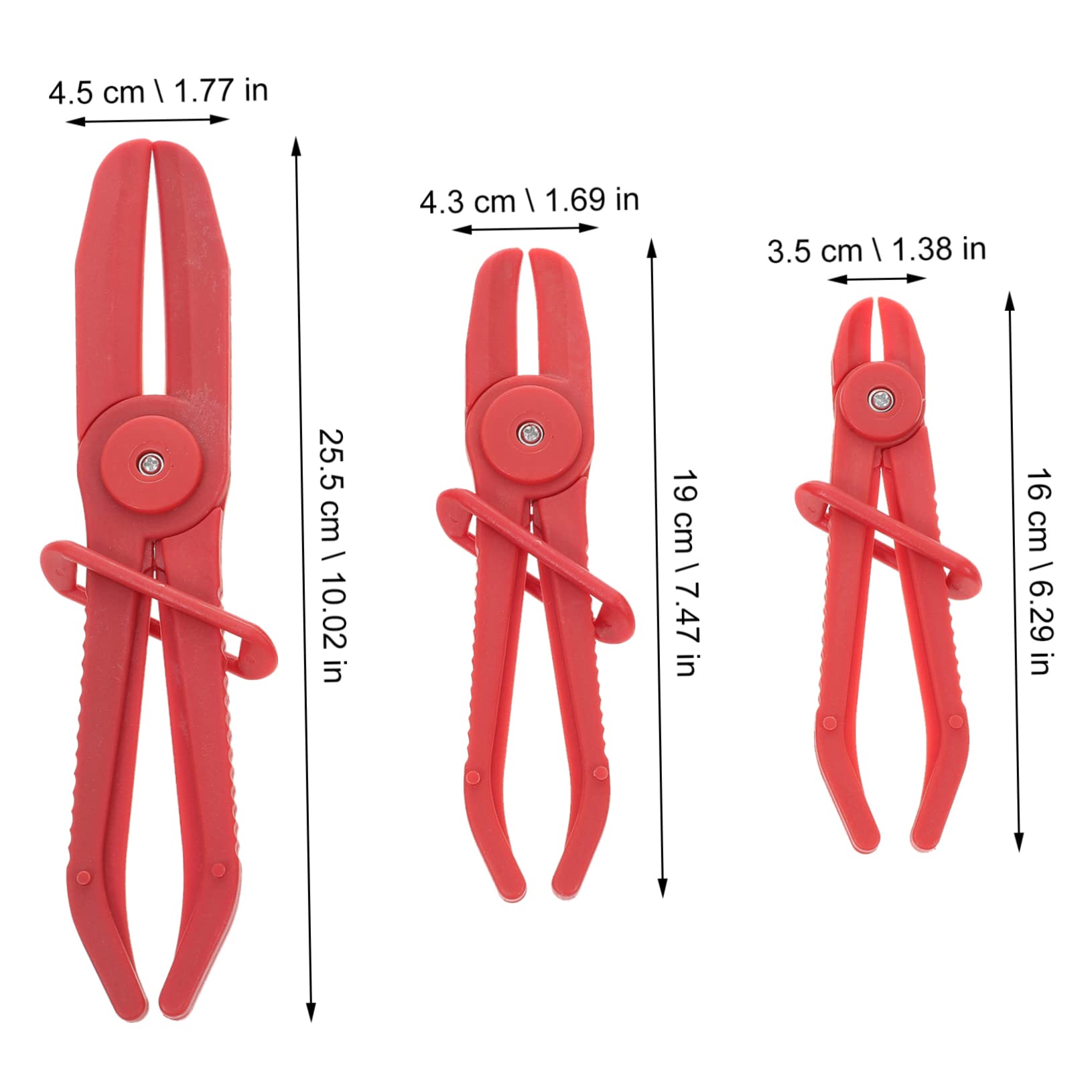 PRETYZOOM Automotive Tubing Clamp Pliers Hose Pinch off Hose Clamp Tubing Cut-off Pliers for Vehicle Repair