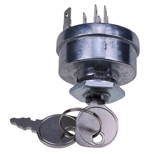 Interruptor de llave de encendido compatible con John Deere AM38227 S910 S930 GS25 WG32A 20 F910 F930