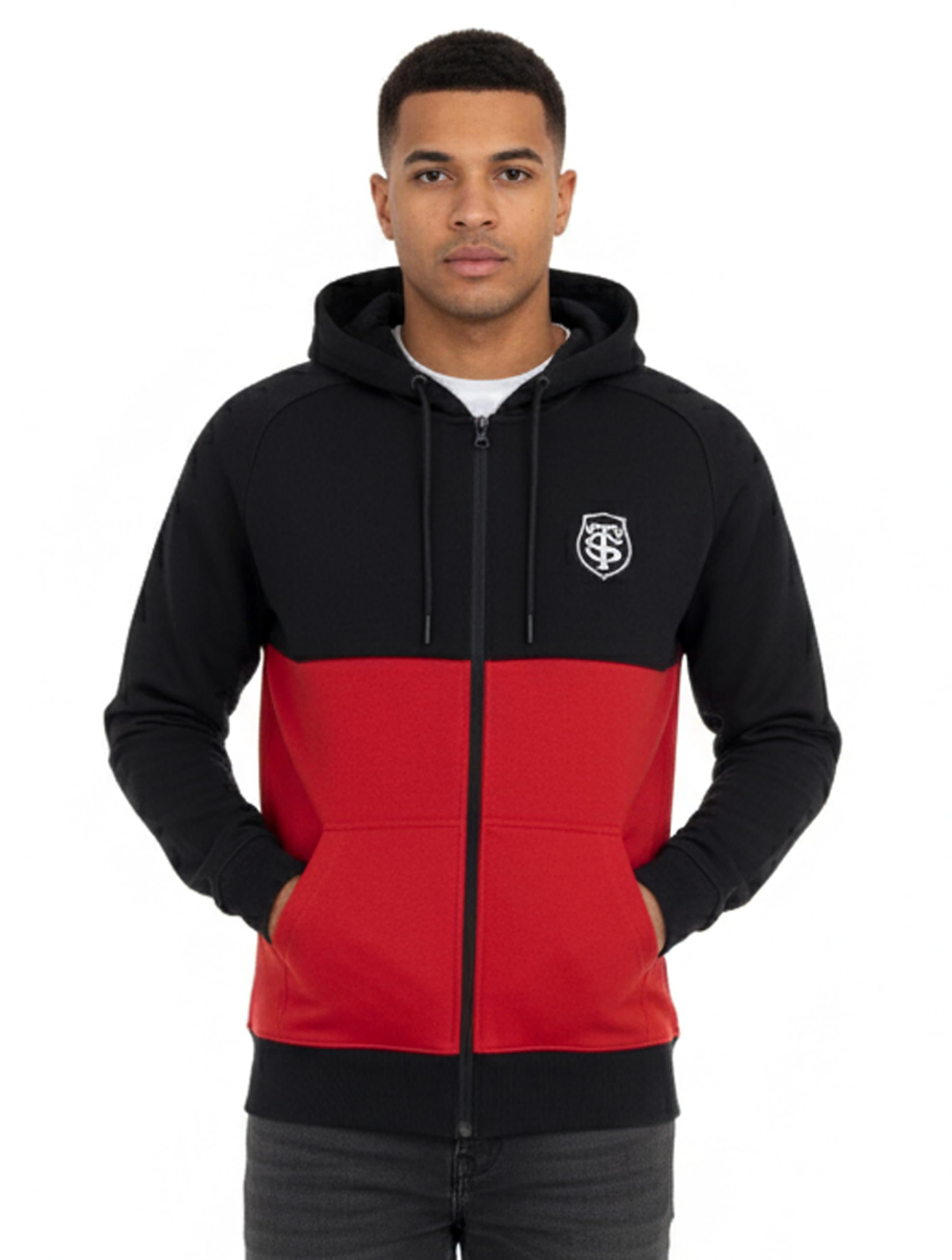 STADE TOULOUSAIN Sweat zippé Toulouse Collection Officielle Rugby