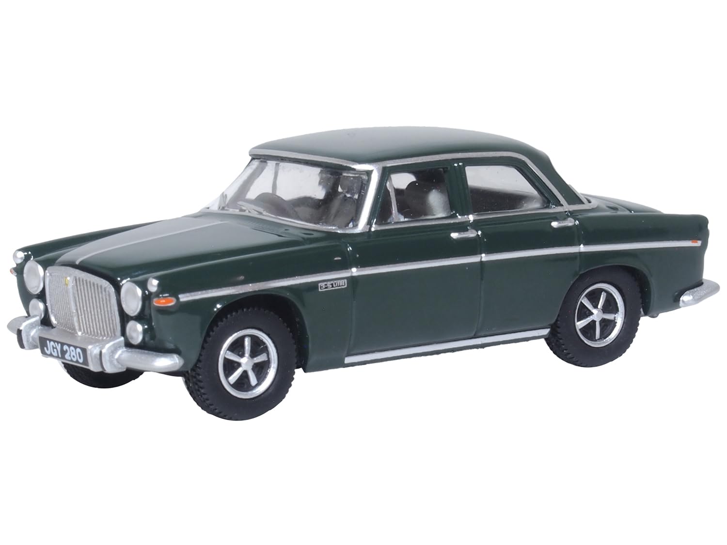 Oxford Diecast 1:76 Rover P5B Arden Green (HM Queen Elizabeth II) Collectable model 76RP5001