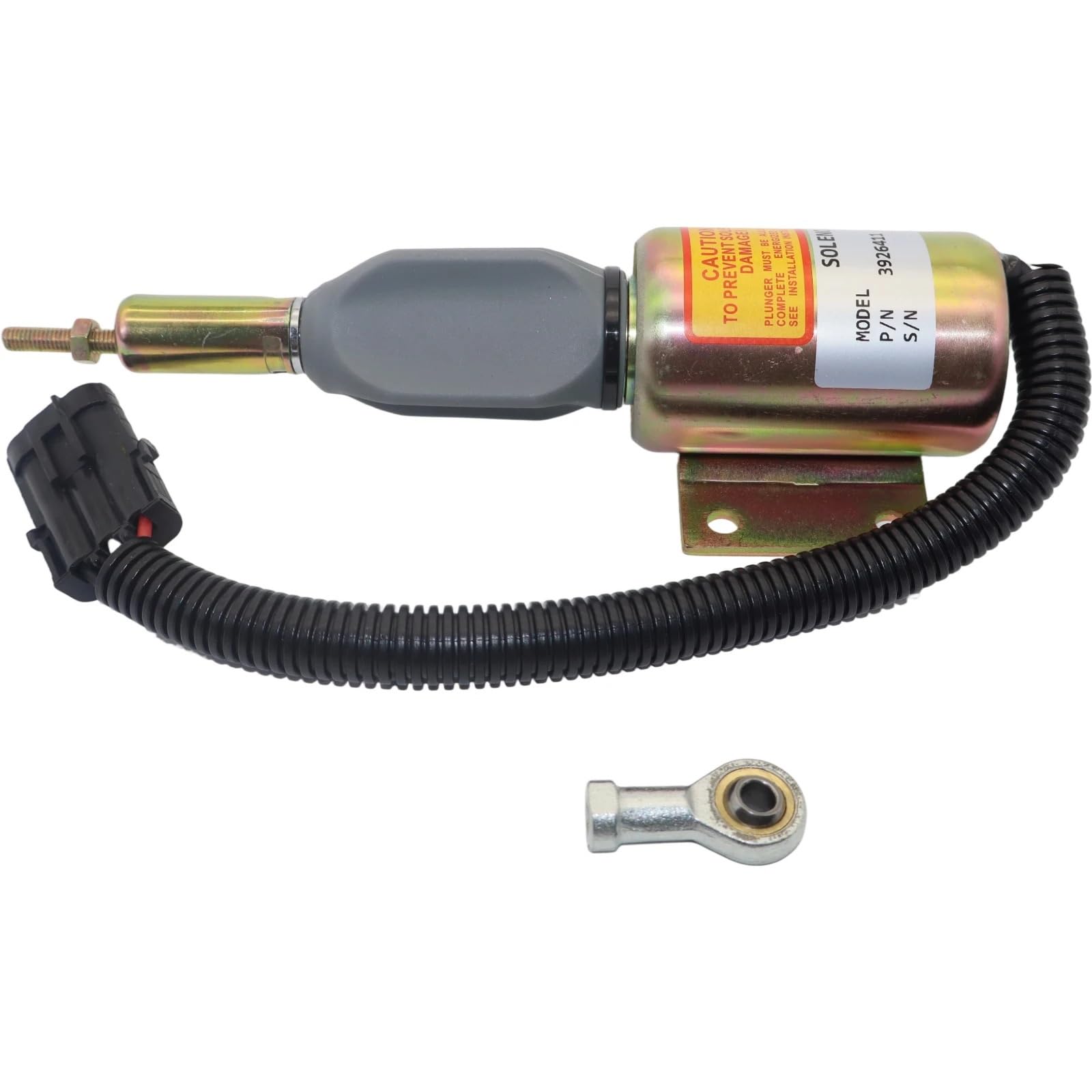 Solenoid Valve for Kubota V2203 Engine Fuel Shutoff Solenoid S Fuel Stop Solenoid