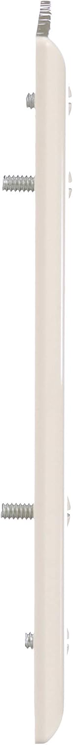 Cooper Wiring Devices PJ126LA-SP-L 2-Gang Toggle and Decorator Mid Size Wall Plate, Light Almond