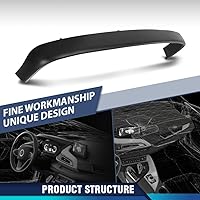 Vista 9 de PIT66 Bisel superior para salpicadero compatible con Toyota Pickup 1989, 1990, 1991, 1992, 1993, 1994 y 1995, color negro