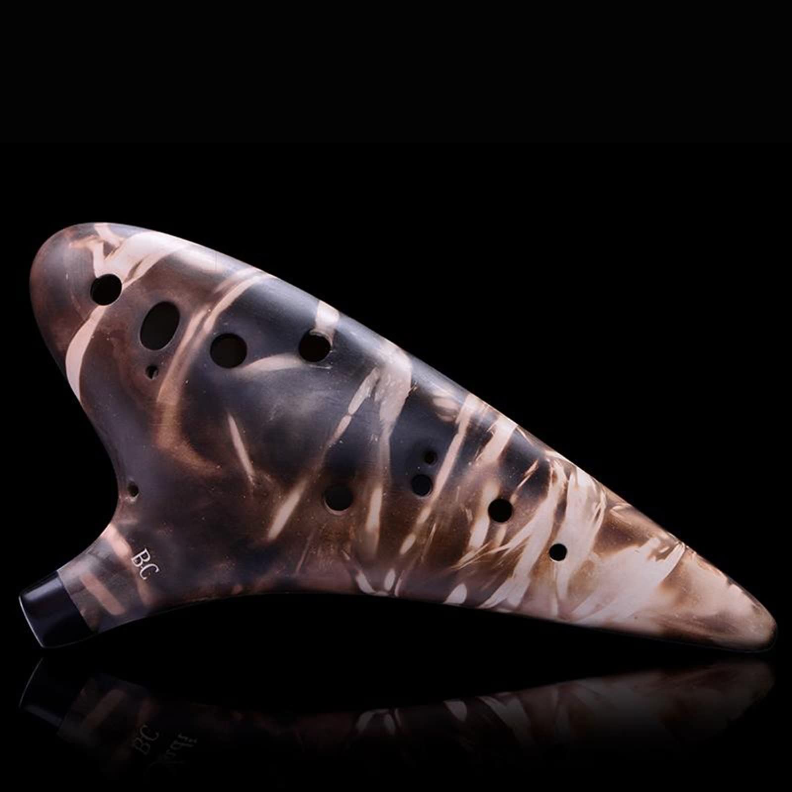 Ocarina 12 Trous Basse En C - Instrument De Musique Professionnel Facile à Jouer Pour Débutants