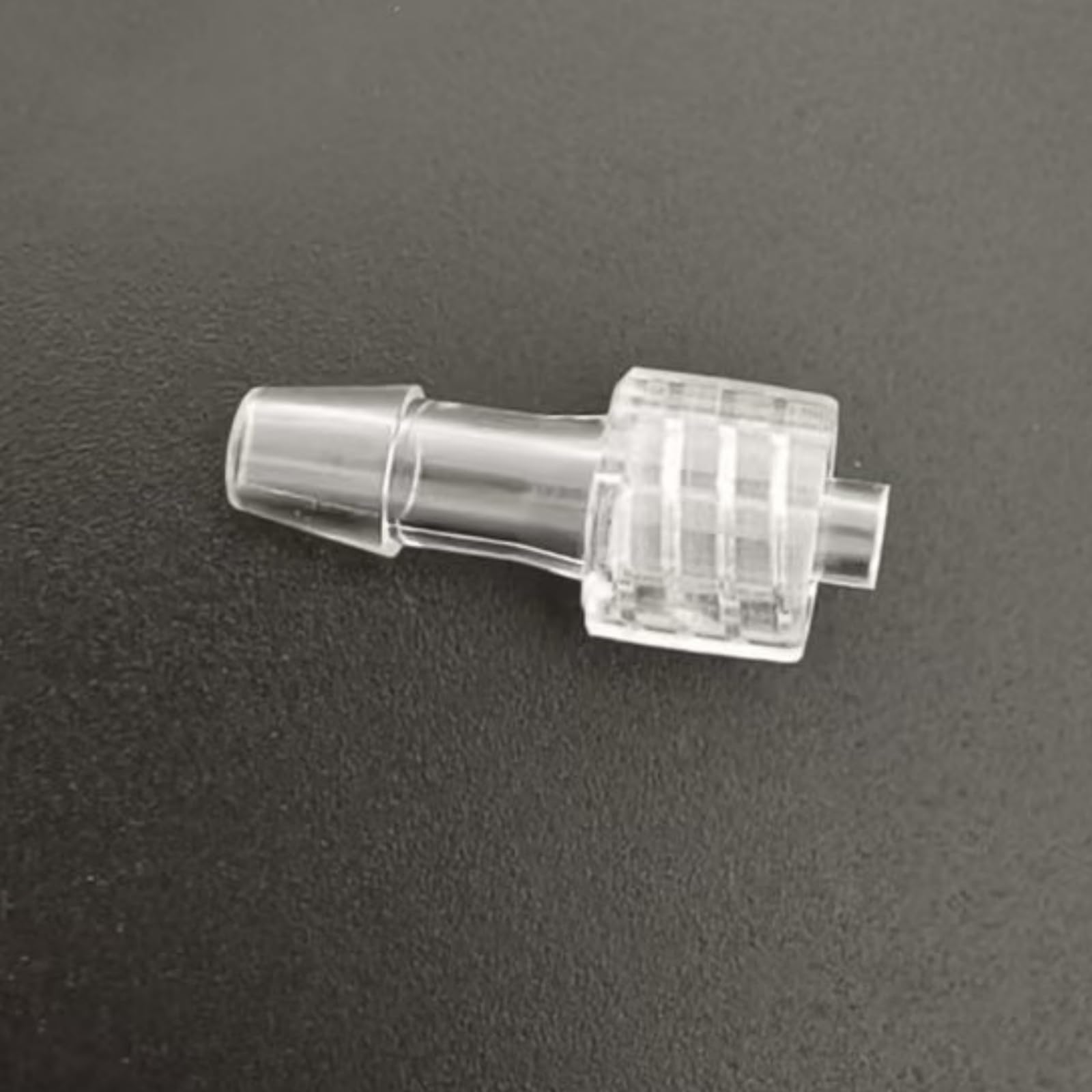 100 Stück männlicher Luer-Lock 3/16 Zoll Polycarbonat-Schlauchtüllen-Adapter for Labor, Lebensmittelmaschinen und Aquarienausrüstung