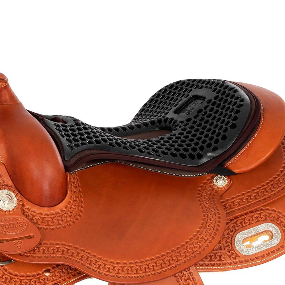 ACAVALLO COPRISEGGIO WESTERN (ORTHO PUBIS WESTERN) IN GEL CON DRI-LEX (MARRONE)