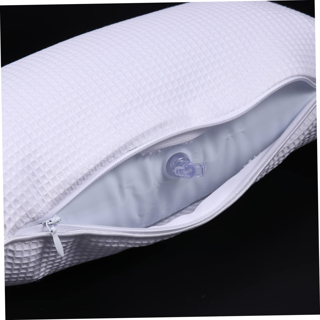FRCOLOR 4pièces Oreillers De Bain Antidérapants avec Ventouses PVC pour Soutien Optimal Tête Et du Cou pour Spa Et Confort Maximal Et Rangement Compact