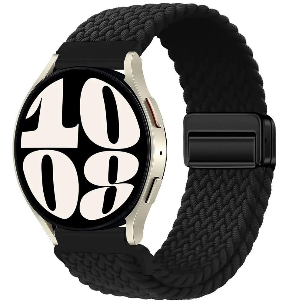 Pasek 22 mm do Amazfit Bip 6/ Bip 5 / Unity / GTR 4/3/3 Pro / 2/2e/47 mm / Pace / Stratos 2/2S / 3 / Balance 46 mm, pleciony pasek zastępczy, elastyczny, nylonowy pasek do zegarka
