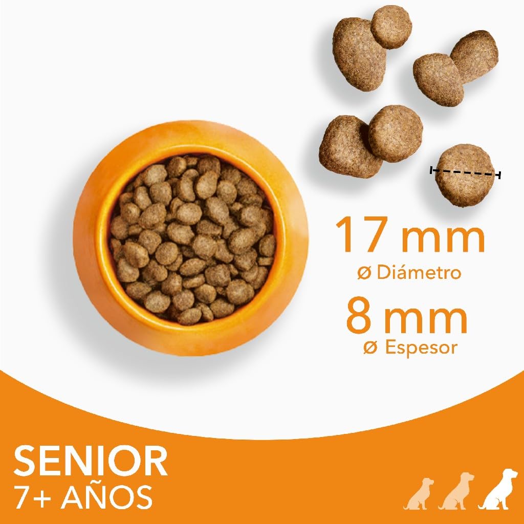 IAMS Alimento Seco para Perros Senior de Razas Grandes, Pollo, 12kg | Alimento seco | para perros mayores | a partir de 7 años | para razas grandes