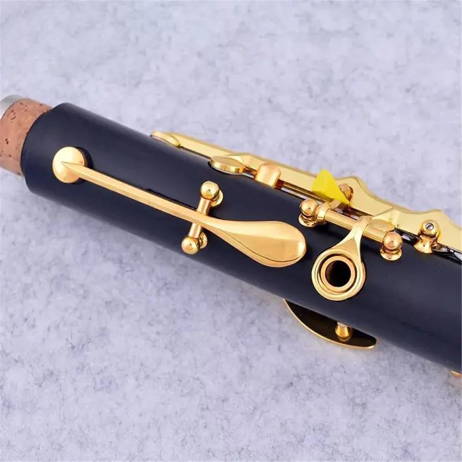 Clarinet Musical Instruments Clarinet Bb Wood Ebony Gold Plated 17 Keys Ebony Clarinet
