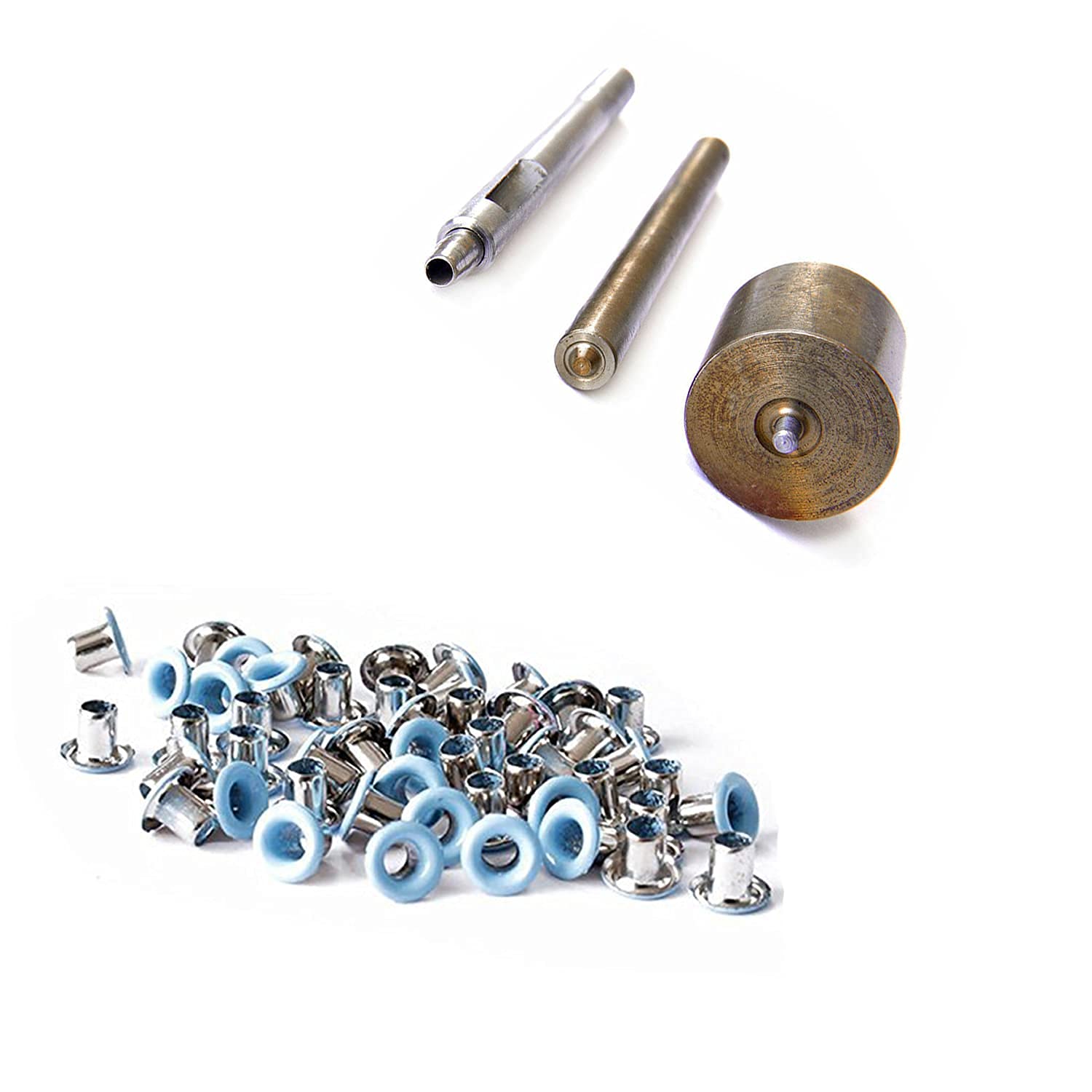 Ösen-Set Mit Werkzeug - Komplettset Für Leder Und Stoff 2mm