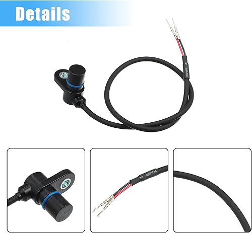 Miniatura 7 de X AUTOHAUX Sensor de posición del cigüeñal para Harley Davidson Touring Dyna Electra FLHT FLHR FXD Wide Glide Road King 2000-2003 32497-99 32497-99A