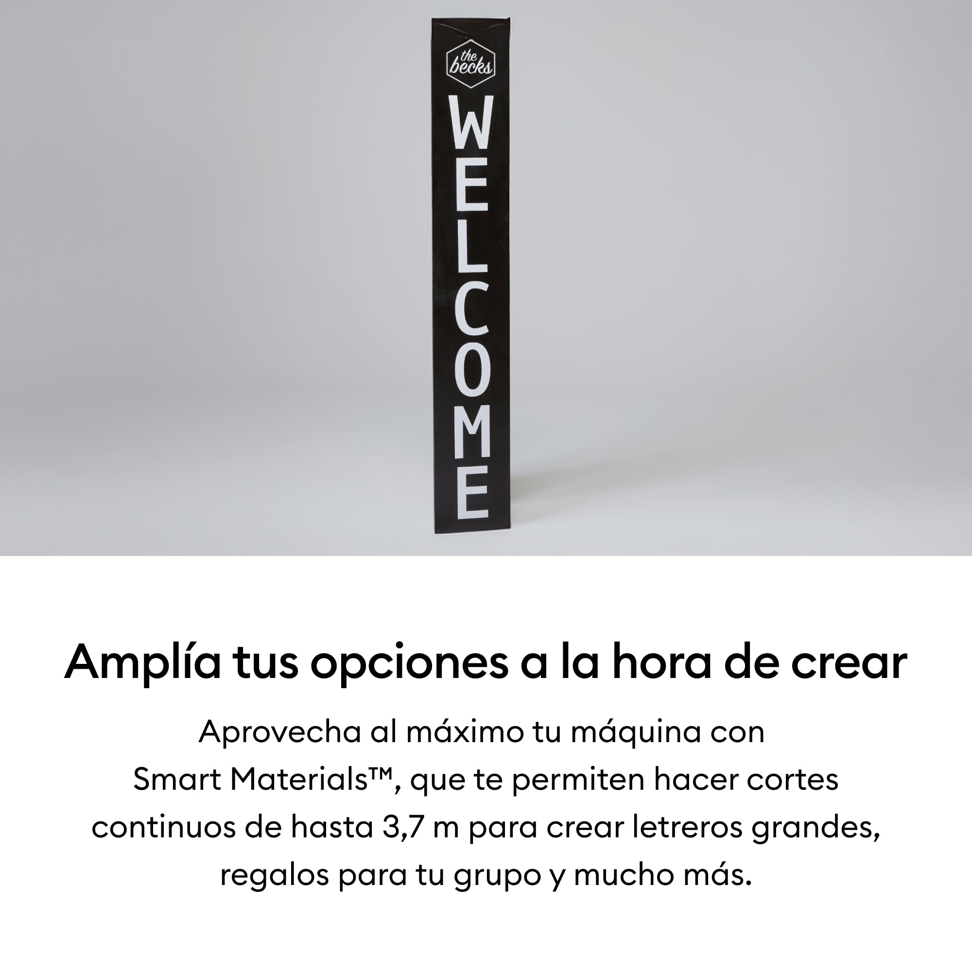 Cricut Smart Vinyl Permanente 33x91cm 1 Hoja (Mat Champagne)