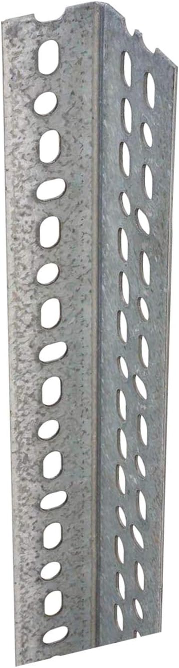 Galvanized Slotted Angle 1-1/2" X 1-1/2" X 16GA X 24" (3)