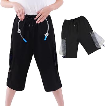 Urine Bag Pants for Elderly, Urinate Drainage Pants for Abdominal Surgeries Patient