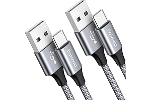 Baiwwa USB C Cable 3ft Fast Charging for iPhone 16/15, Stand up Charging Cable