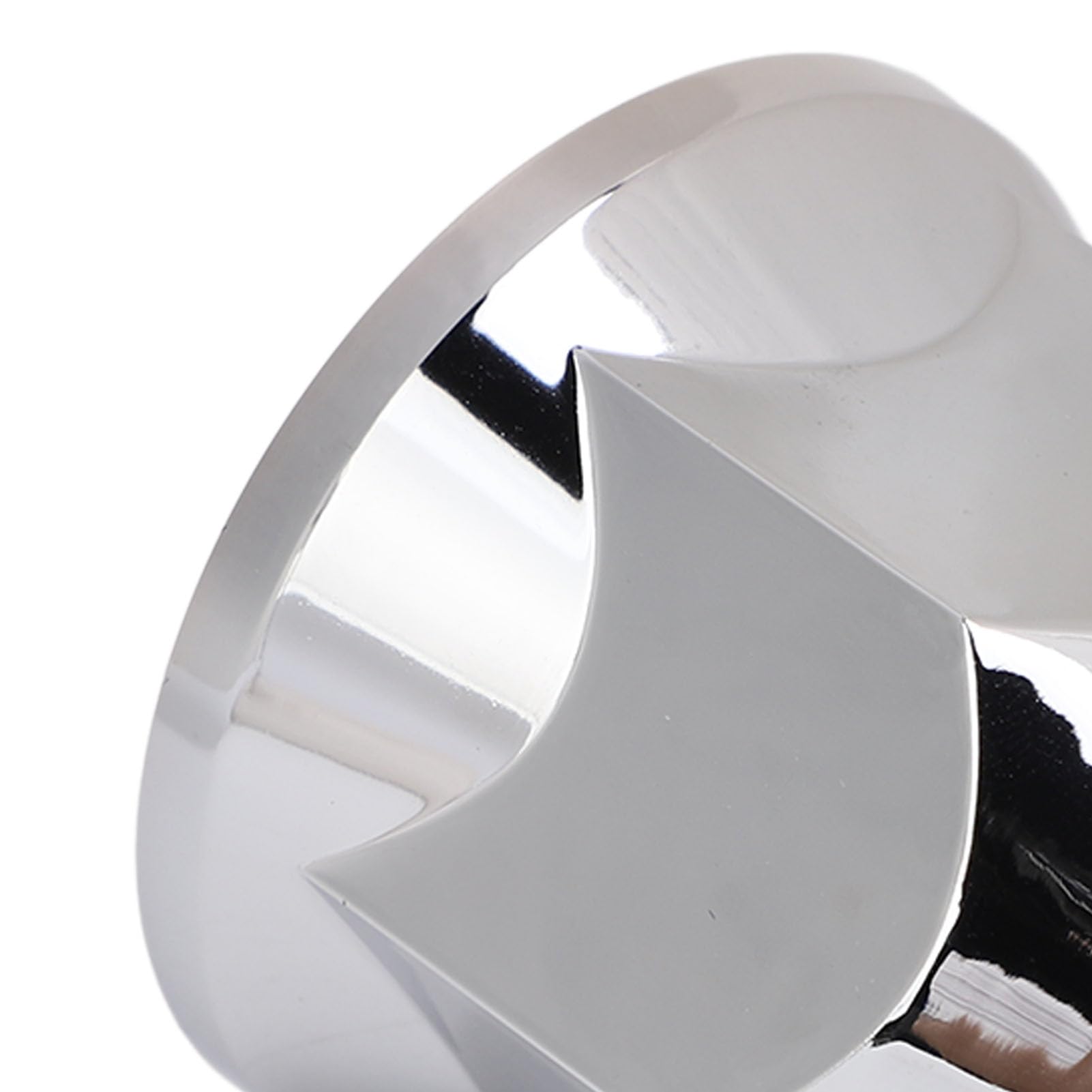 Cappucci Copridado Cromati da 33 Mm, Plastica ABS Cromata Resistente alla Ruggine, Stile Flangia a Pressione, Universale per la Maggior Parte dei Camion e Rimorchi (20PCS)