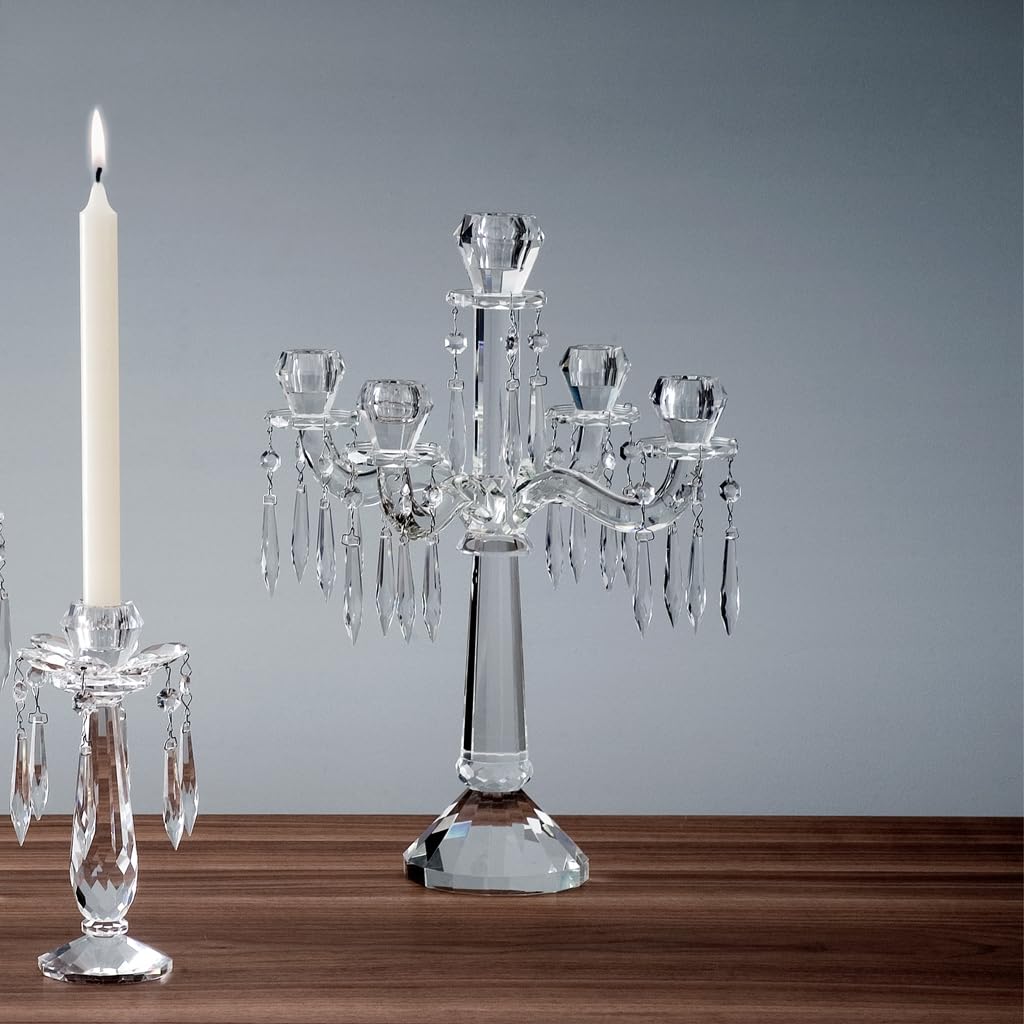 Villeroy & Boch Retro Accessories Candelabra, 5-arms, 43 cm, Glass